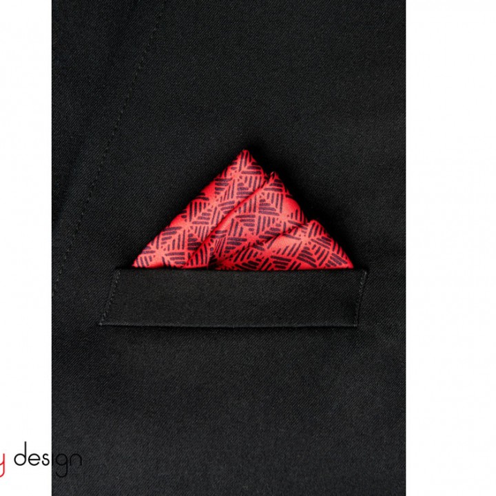 Khăn lụa vuông pocket square - Chili Hills